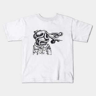 Space Octopus Kids T-Shirt
